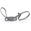 Biothane Slip Lead for Dogs, 5FT and 7FT Battleship Gray 5 8" Dog Leashes Dogline