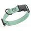Dogline Biothane Waterproof Dog Collar with Quick Release Buckle Sage Green Dog Collars Dogline