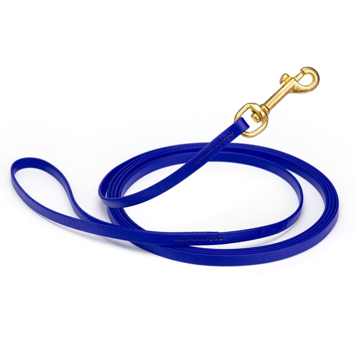Viper Biothane Long Line 33 ft Lead with Brass Hardware Blueberry Royal 3 8" Dog Leashes Dogline