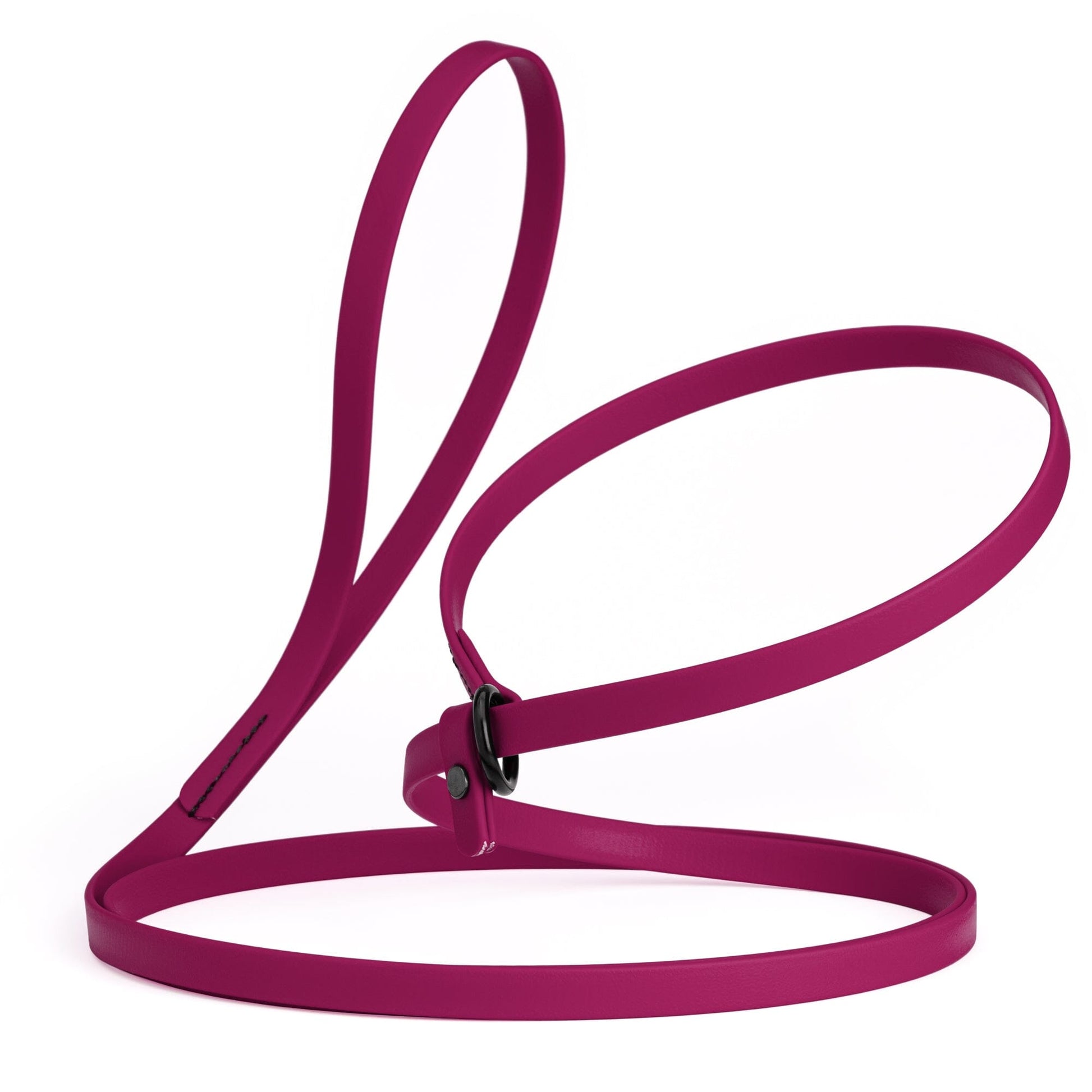 Biothane Slip Lead for Dogs, 5FT and 7FT Magenta Pink 7' 1 2" Dog Leashes Dogline