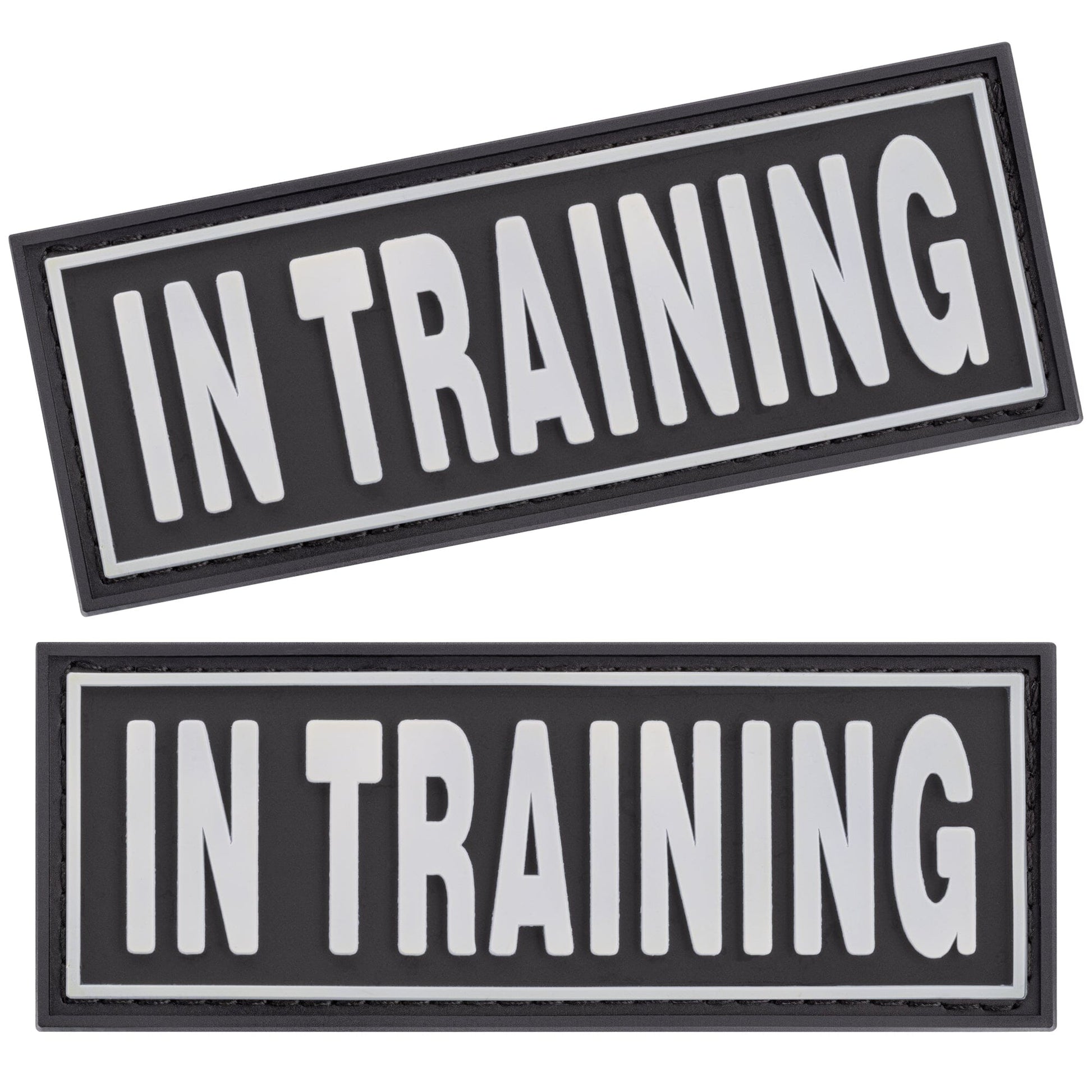 Dogline 3D Rubber Removable Patches for Dog Harness and Vest In Training Dog Patches Dogline