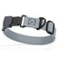 Sprenger BioThane Waterproof Dog Collar with Stainless Steel ClicLock Quick Release Buckle Battleship Gray Black Buckle Dog Collars Dogline