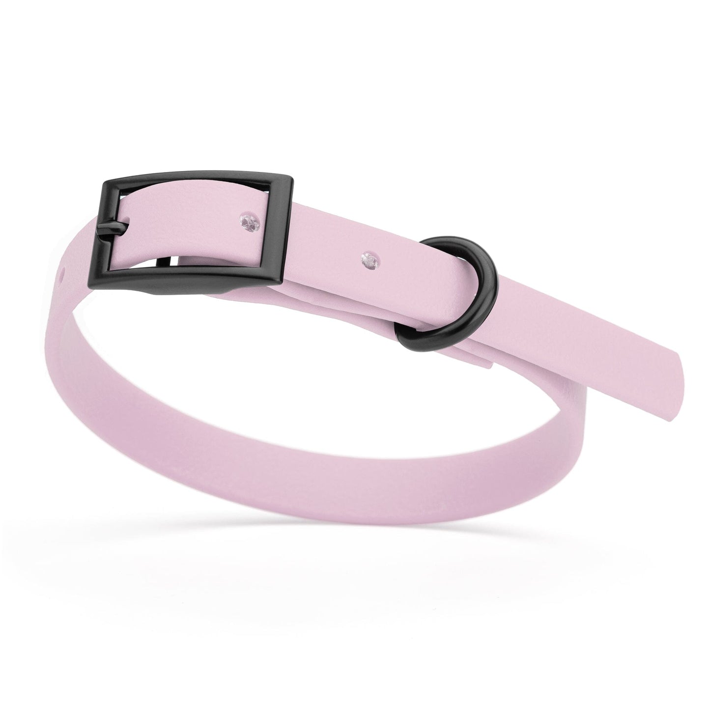 Biothane Waterproof Dog Collar - X-Small (9 to 12 inches) Pastel Purple L 9"-12" x W 1 2" Dog Collars Dogline