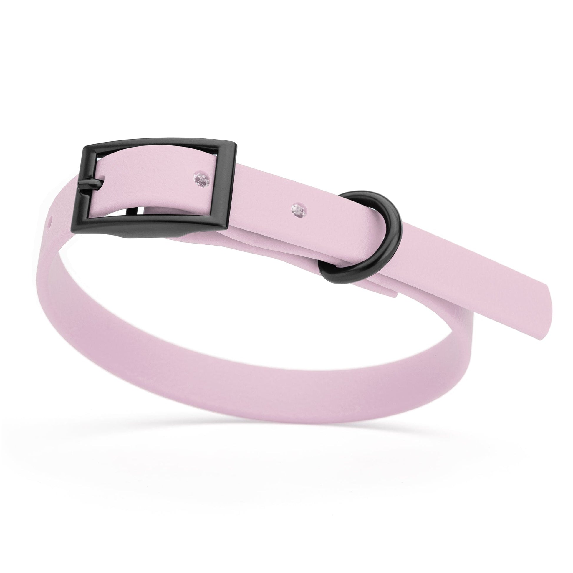 Biothane Waterproof Dog Collar - X-Small (9 to 12 inches) Pastel Purple L 9"-12" x W 1 2" Dog Collars Dogline