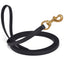 Viper Biothane Long Line 15 ft Lead with Brass Hardware Black 5 8" Dog Leashes Dogline