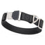 Sprenger BioThane Waterproof Dog Collar with Stainless Steel ClicLock Quick Release Buckle Black Silver Buckle Dog Collars Dogline
