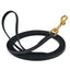 Viper Biothane Long Line 15 ft Lead with Brass Hardware Black 1 2" Dog Leashes Dogline