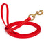 Viper Biothane Long Line 20 ft Lead with Brass Hardware Cherry Red 5 8" Dog Leashes Dogline
