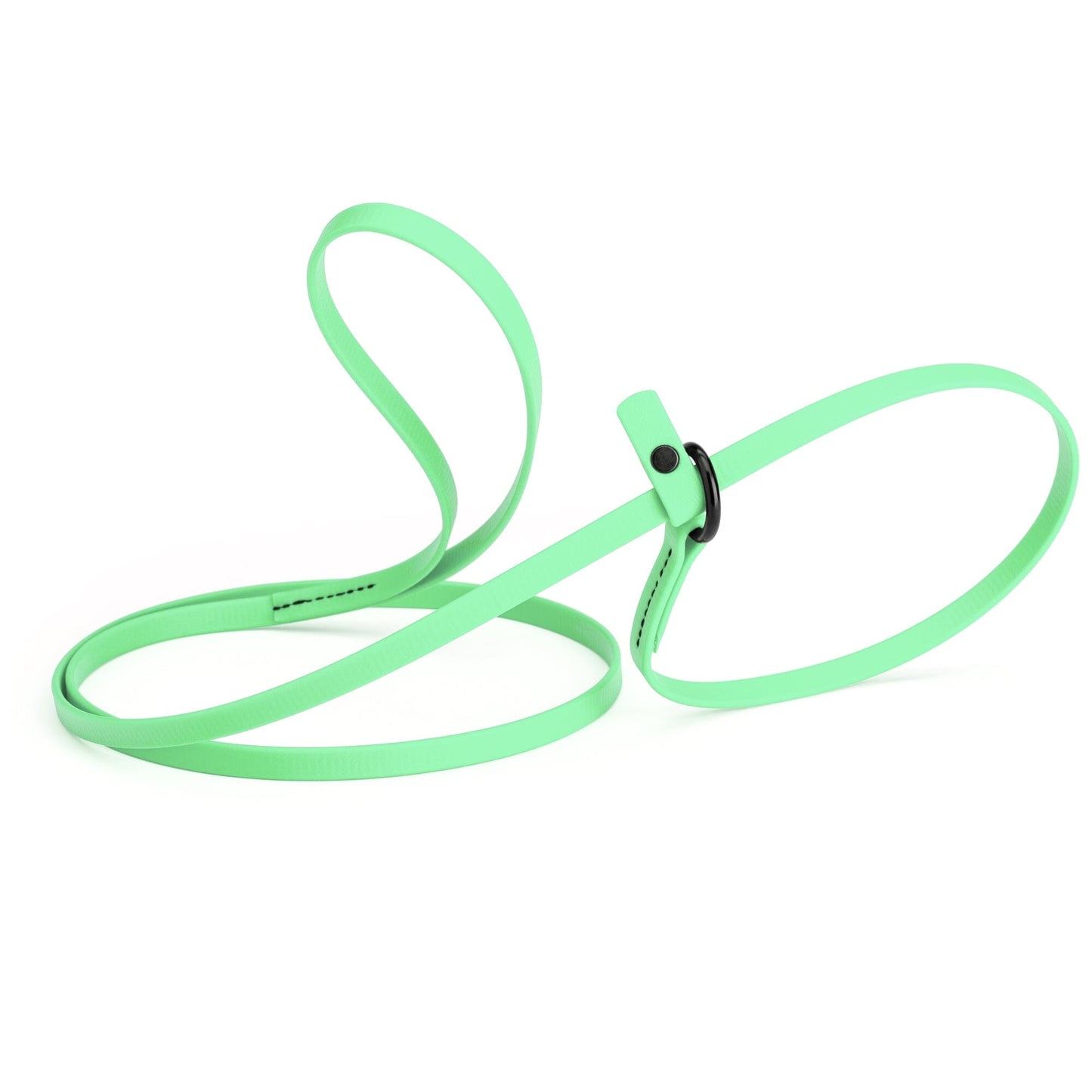 Biothane Slip Lead for Dogs, 5FT and 7FT Sea Foam Green 5' 3 8" Dog Leashes Dogline