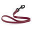 Biothane Waterproof Traffic Lead for Dogs, 2 ft Merlot Burgundy 2' 3 4" Dog Leashes Dogline