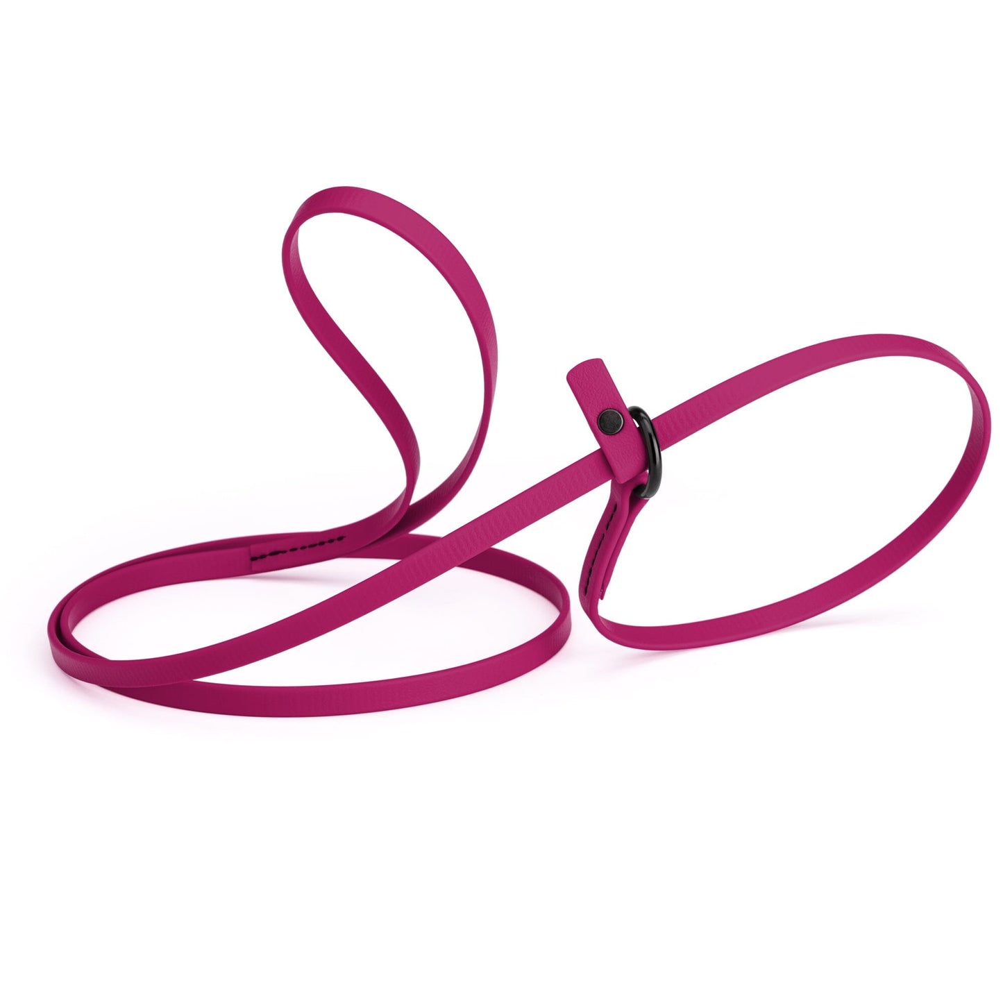 Biothane Slip Lead for Dogs, 5FT and 7FT Magenta Pink 5' 3 8" Dog Leashes Dogline