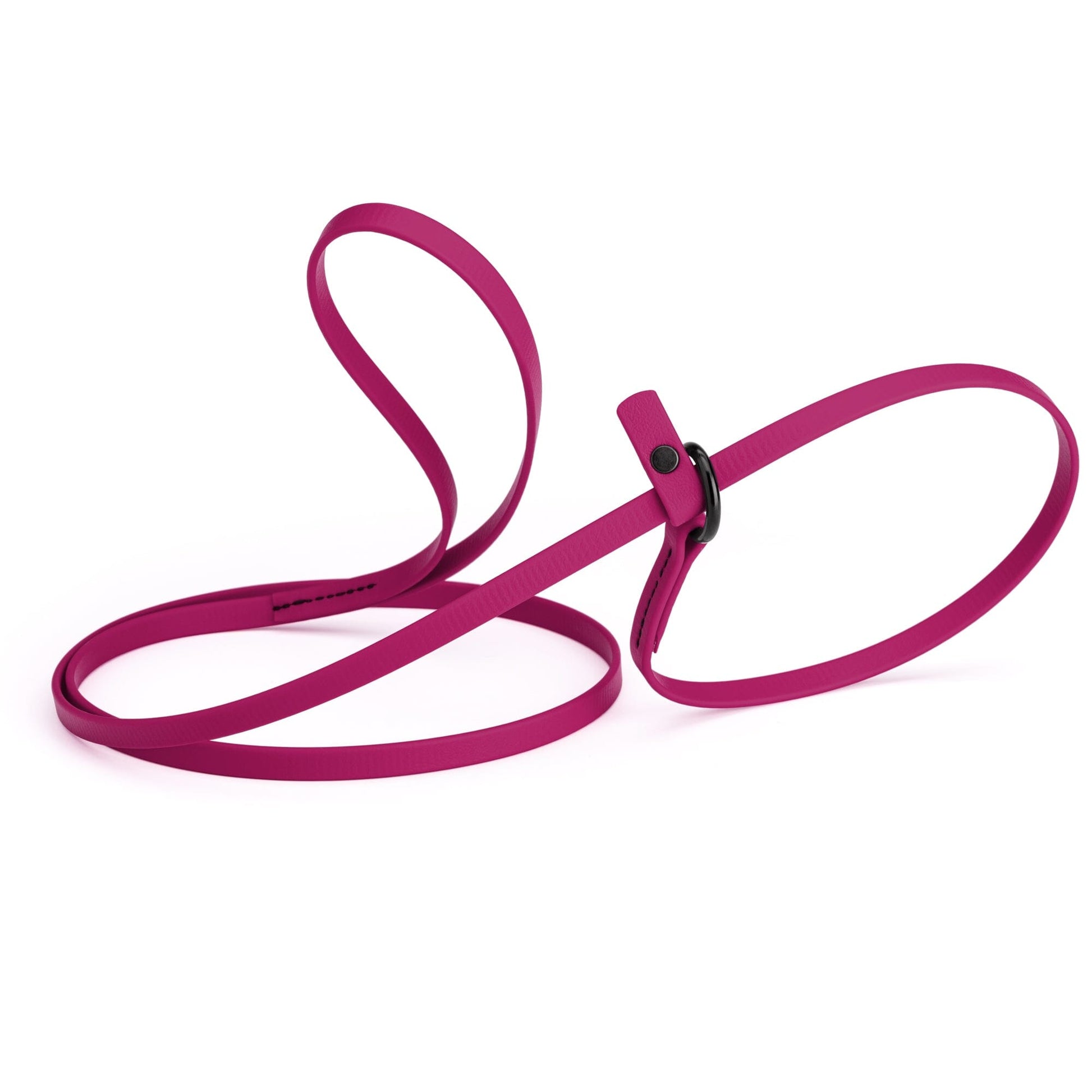 Biothane Slip Lead for Dogs, 5FT and 7FT Magenta Pink 5' 3 8" Dog Leashes Dogline