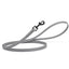 Biothane Waterproof Dog Leash, 4 ft Battleship Gray 4' 1 2" Dog Leashes Dogline