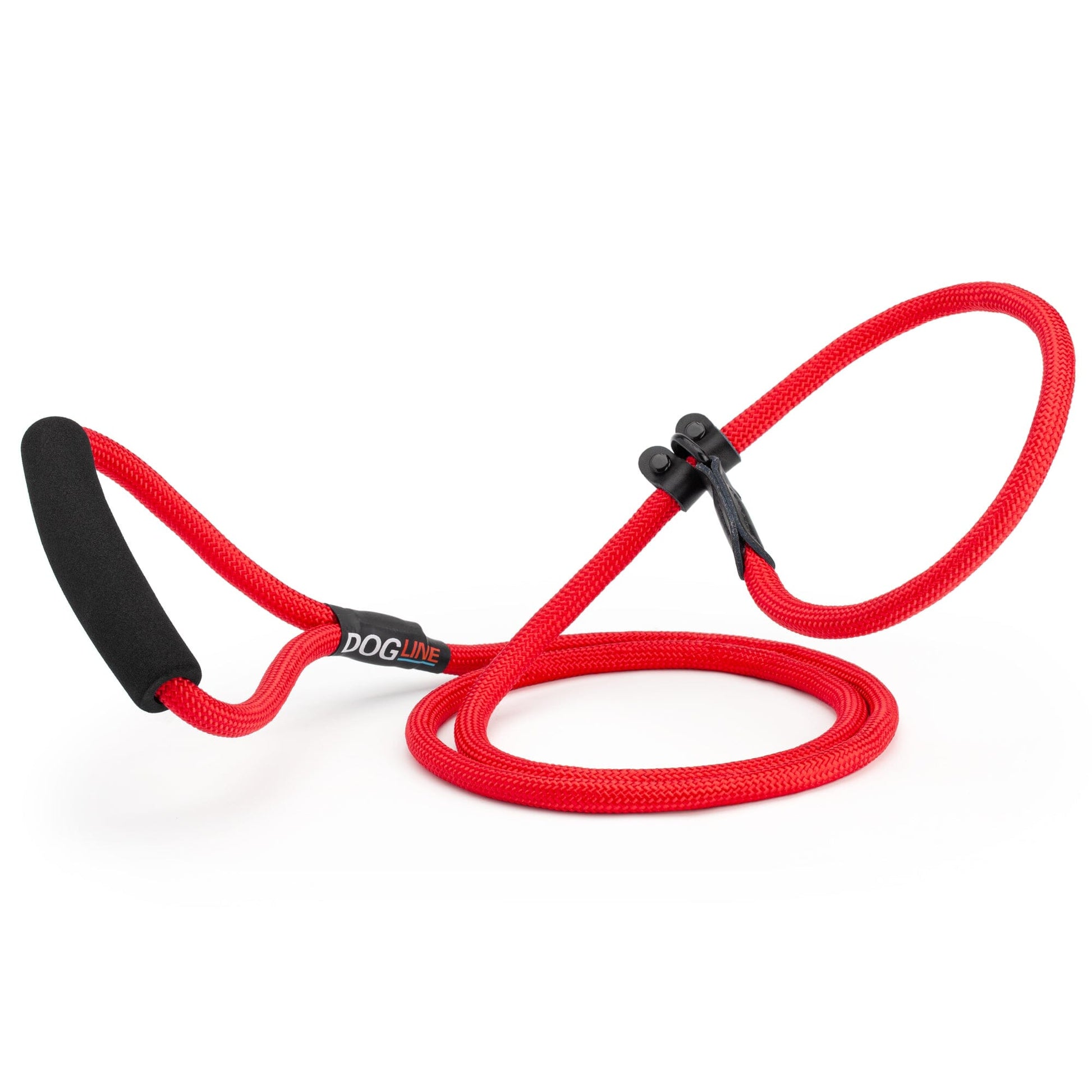 Round Nylon Slip Lead Red 1 3" 6' Dog Leashes Dogline