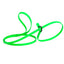 Biothane Slip Lead for Dogs, 5FT and 7FT Tropical Green 5' 3 8" Dog Leashes Dogline