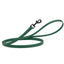 Biothane Waterproof Dog Leash, 4 ft Hunter Green 4' 1 2" Dog Leashes Dogline