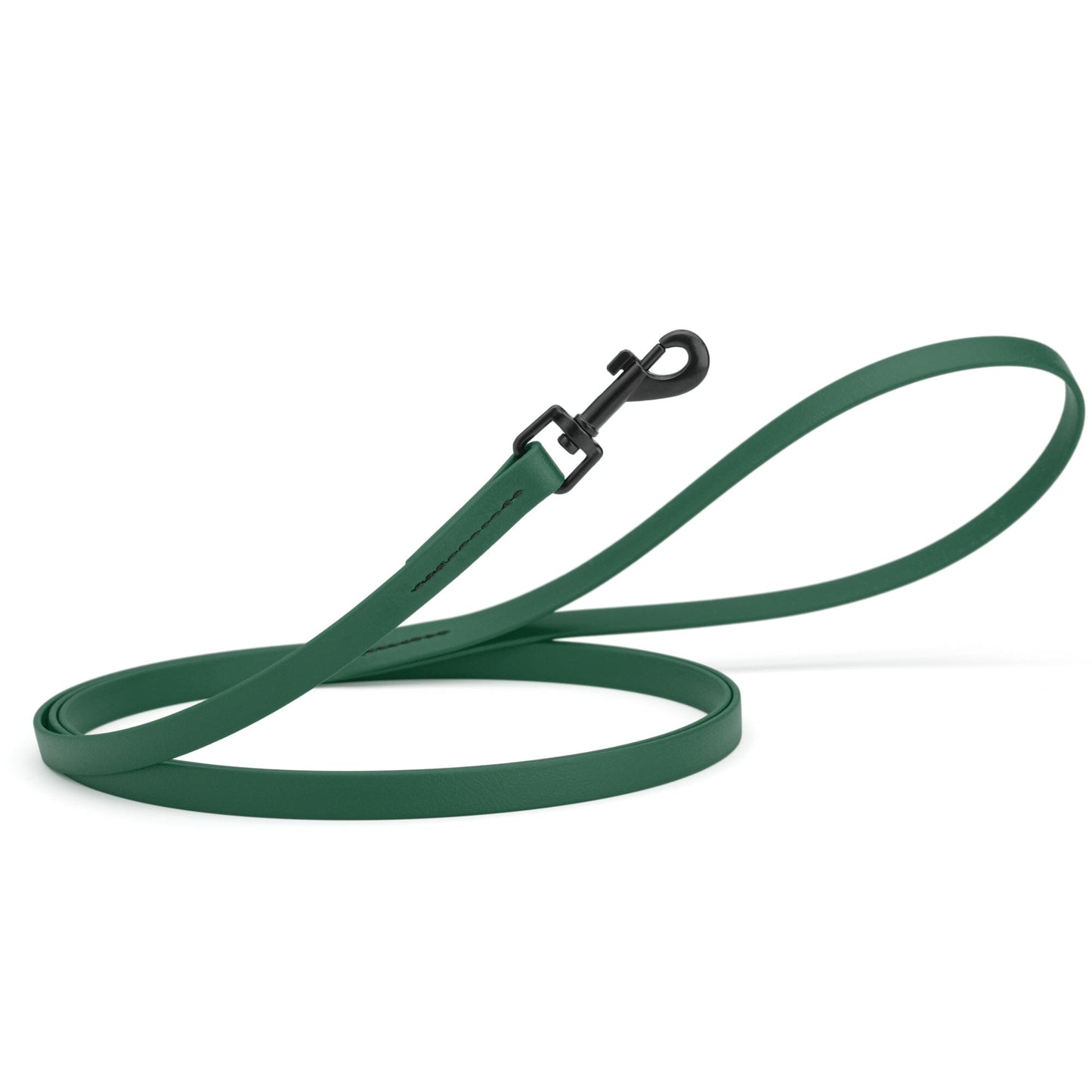 Biothane Waterproof Dog Leash, 4 ft Hunter Green 4' 1 2" Dog Leashes Dogline