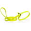 Biothane Slip Lead for Dogs, 5FT and 7FT Safety Yellow 5 8" Dog Leashes Dogline