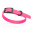 Biothane Waterproof Dog Collar - X-Small (9 to 12 inches) Passionfruit Pink L 9"-12" x W 1 2" Dog Collars Dogline