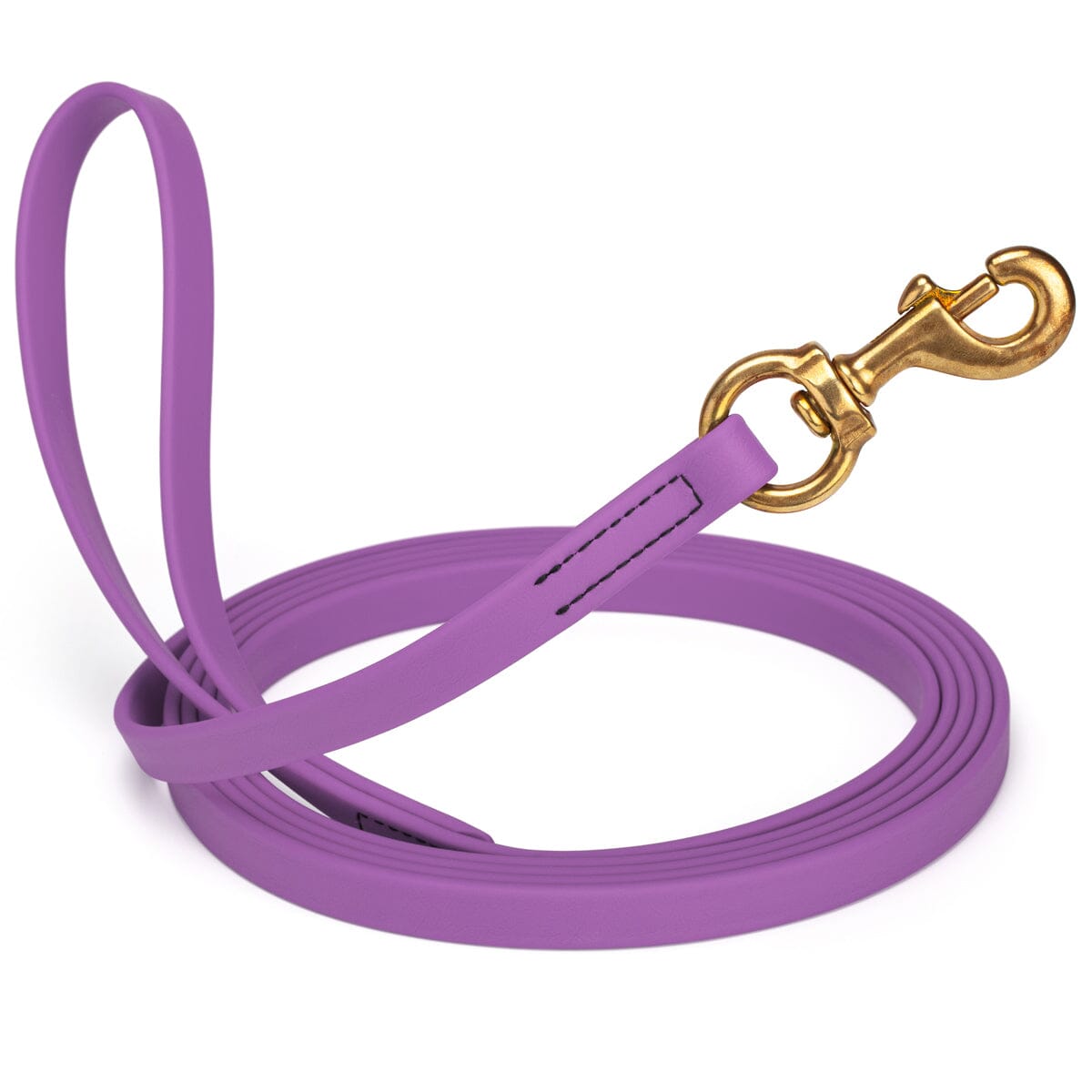 Viper Biothane Long Line 33 ft Lead with Brass Hardware Amethyst Purple 5 8" Dog Leashes Dogline