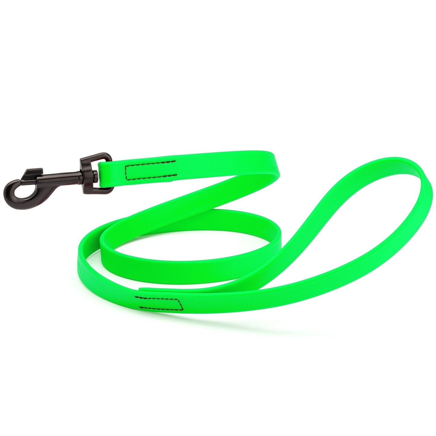 Biothane Waterproof Dog Leash, 4 ft Tropical Green 4' Dog Leashes Dogline