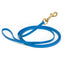 Viper Biothane Long Line 20 ft Lead with Brass Hardware Cerulean Blue 3 8" Dog Leashes Dogline