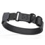Sprenger BioThane Waterproof Dog Collar with Stainless Steel ClicLock Quick Release Buckle Black Black Buckle Dog Collars Dogline