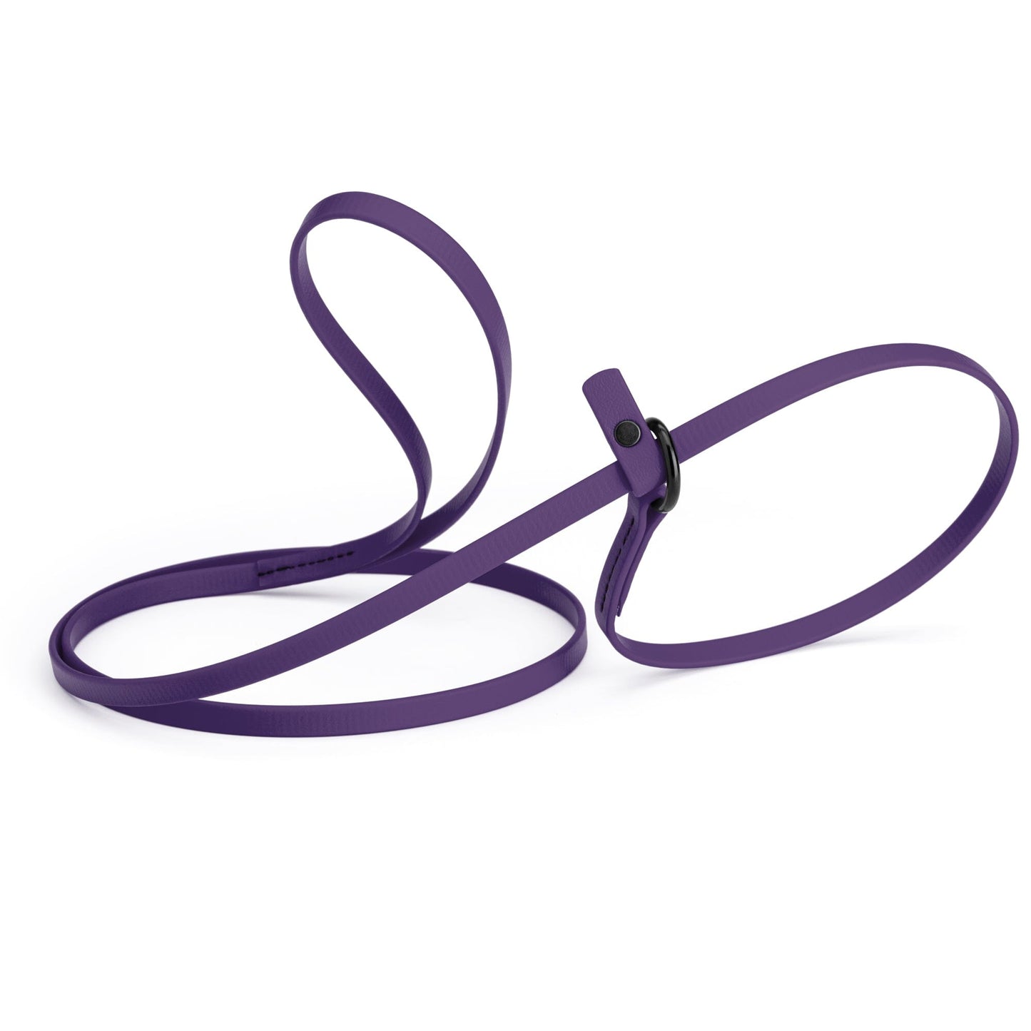 Biothane Slip Lead for Dogs, 5FT and 7FT Violet Purple 5' 3 8" Dog Leashes Dogline