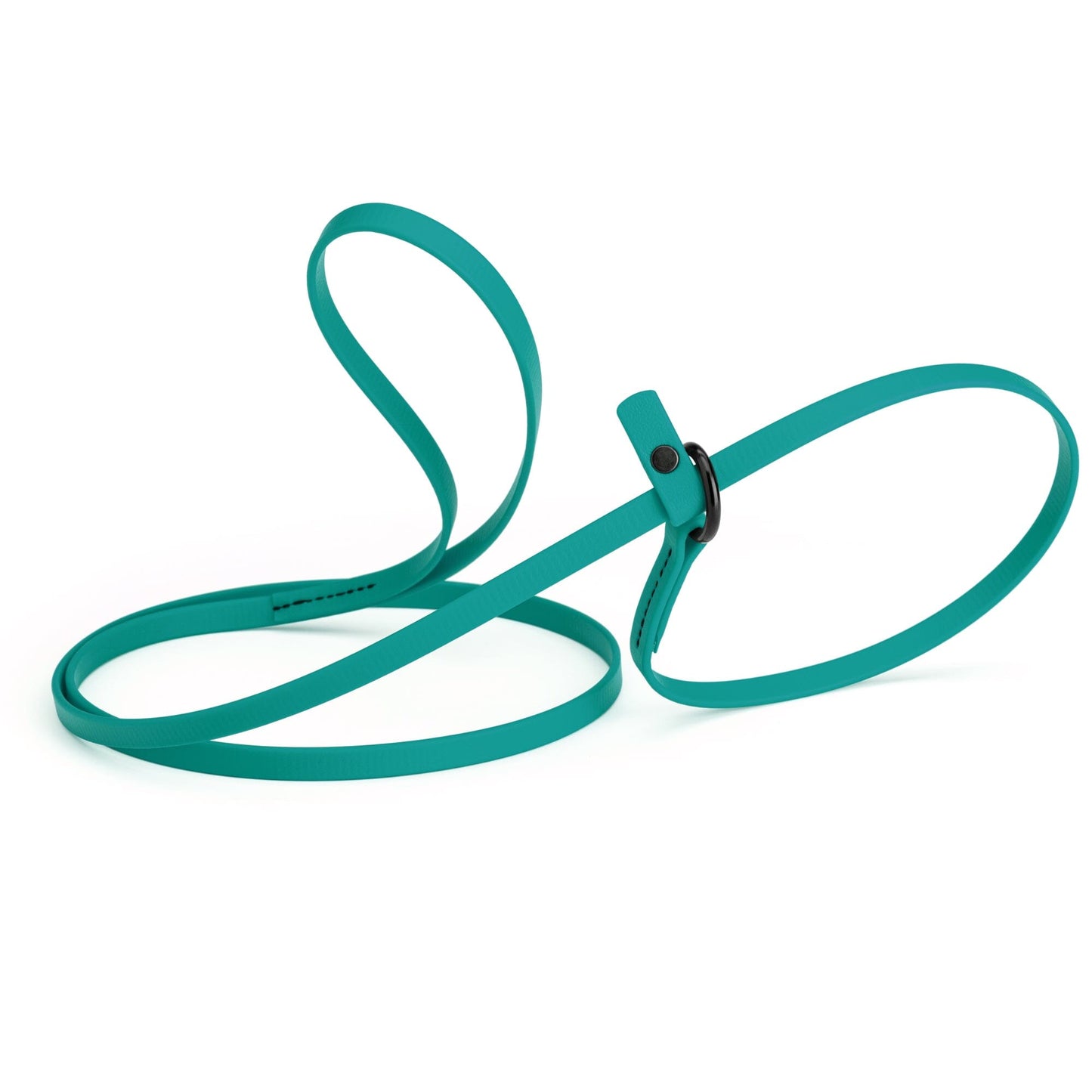 Biothane Slip Lead for Dogs, 5FT and 7FT Blue Aqua 5' 3 8" Dog Leashes Dogline