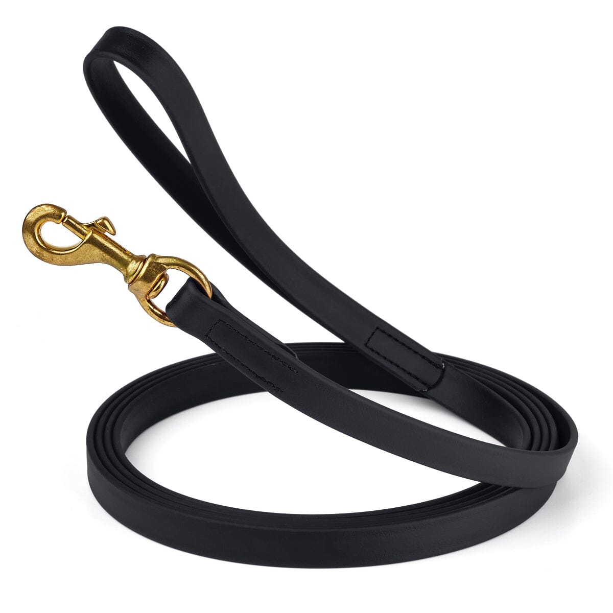 Viper Biothane Long Line 33 ft Lead with Brass Hardware Black 3 4" Dog Leashes Dogline