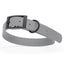 Dogline Biothane Waterproof Dog Collar with Black Hardware - Size XL (22 to 25 inches) Battleship Gray Dog Collars Dogline