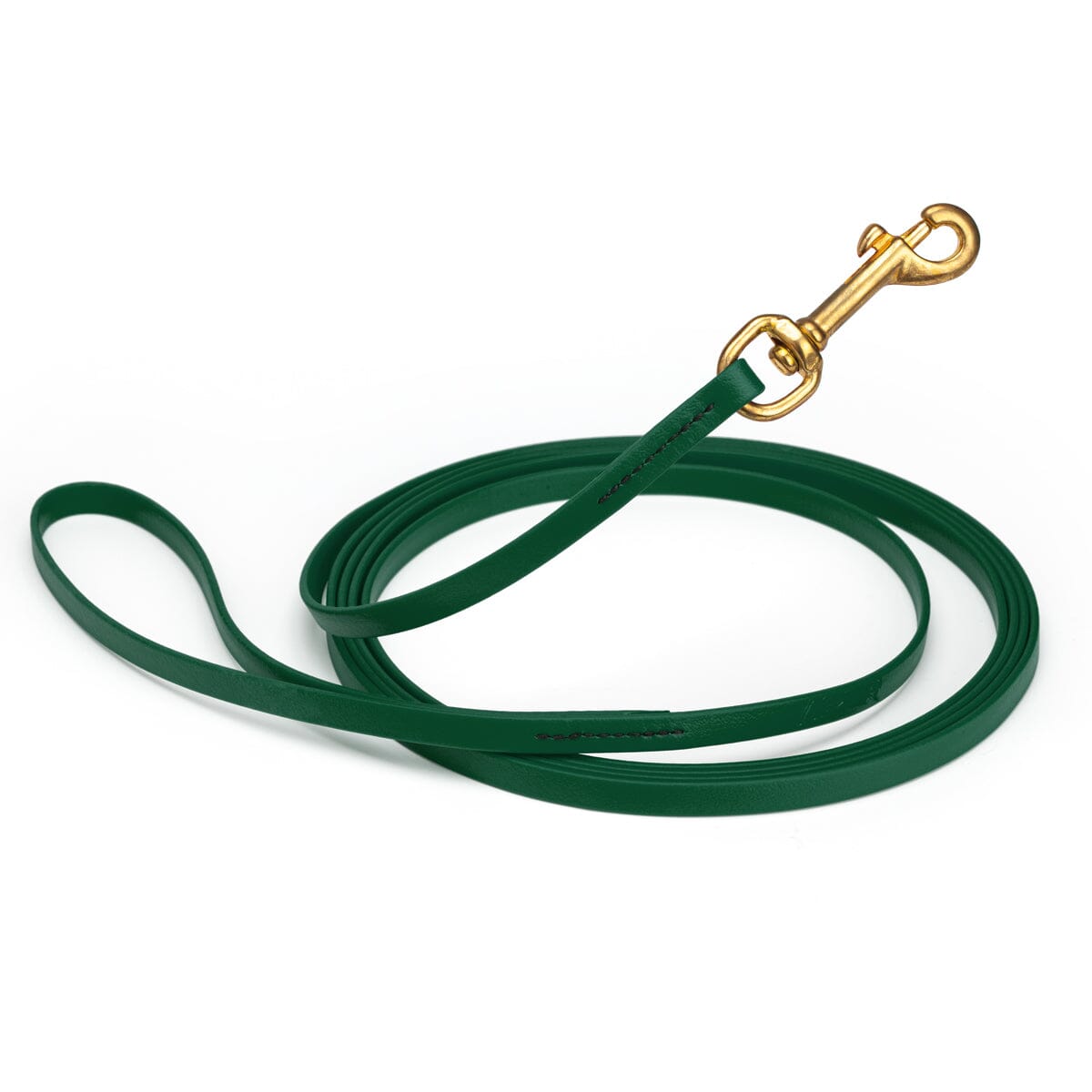 Viper Biothane Long Line 15 ft Lead with Brass Hardware Hunter Green 3 8" Dog Leashes Dogline