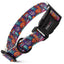 Dogline Biothane Full Color Design Printed Dog Collar with Quick Release Buckle Creatures W 3 4" x L 12"-19" Dog Collars Dogline