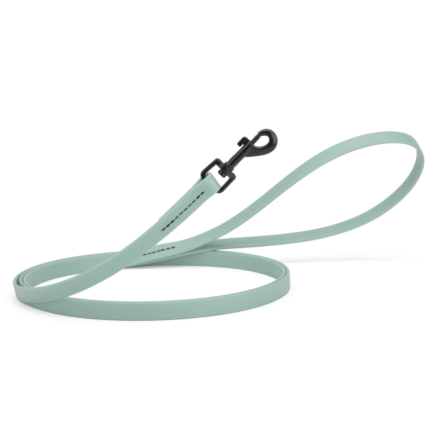 Biothane Waterproof Dog Leash, 4 ft Sage Green 4' 1 2" Dog Leashes Dogline