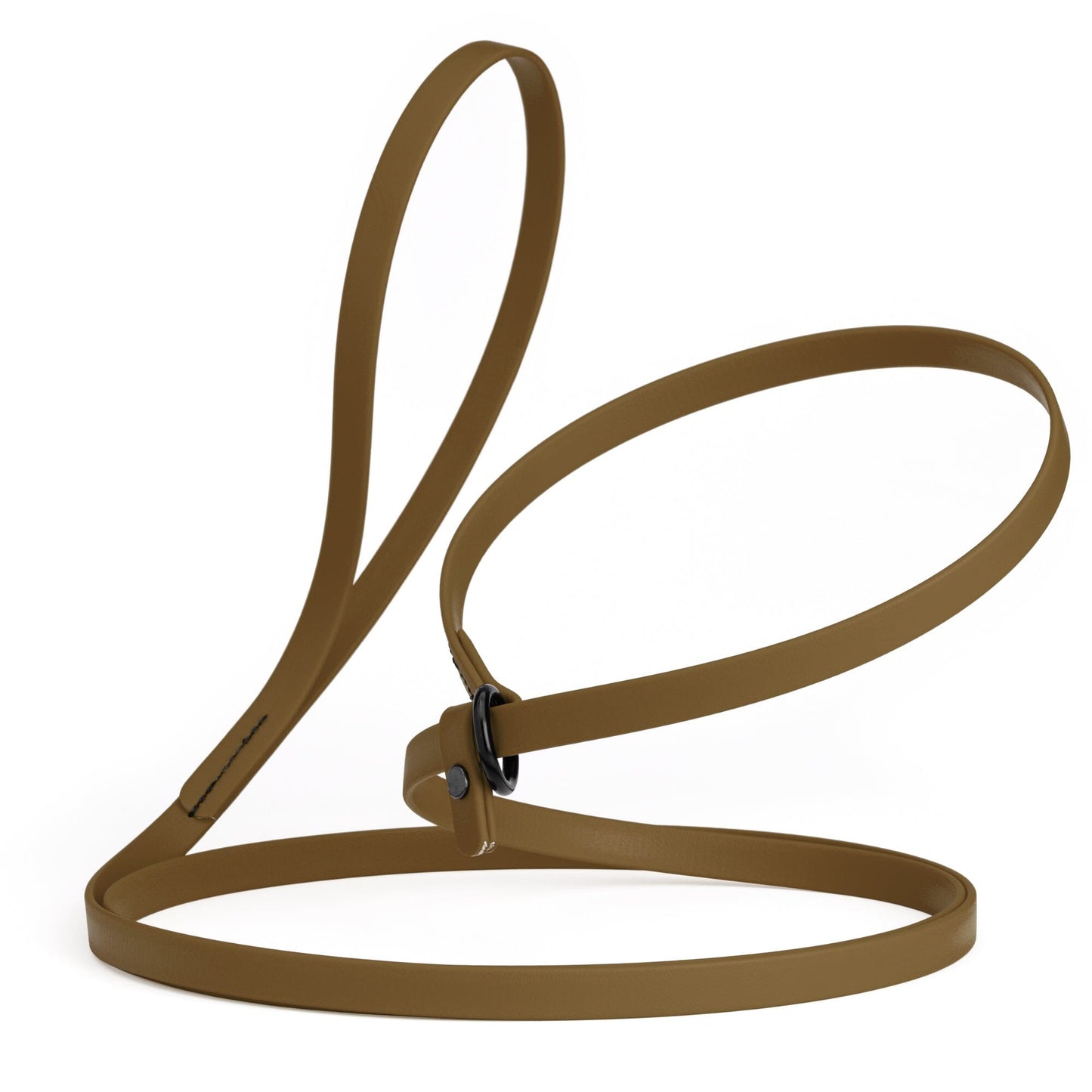 Biothane Slip Lead for Dogs, 5FT and 7FT Coyote Brown 7' 1 2" Dog Leashes Dogline