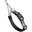 Reflective Biothane Martingale Collar with Quick Release Buckle Black Dog Collars Dogline