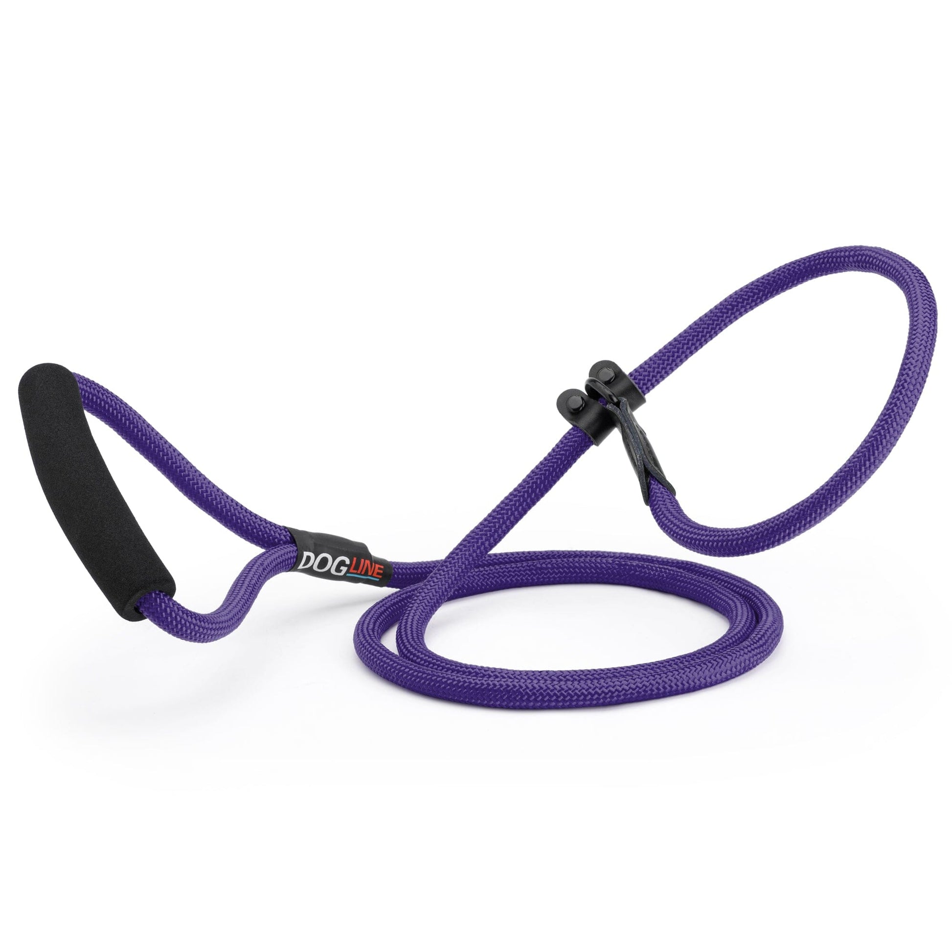 Round Nylon Slip Lead Navy Blue 1 3" 6' Dog Leashes Dogline