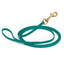 Viper Biothane Long Line 15 ft Lead with Brass Hardware Blue Aqua 3 8" Dog Leashes Dogline
