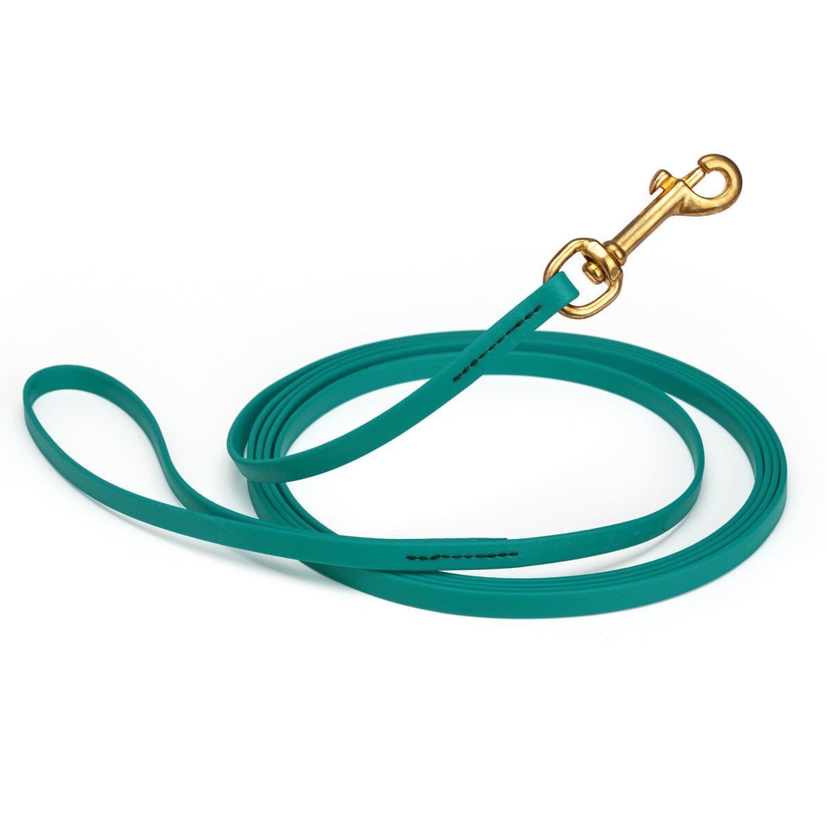 Viper Biothane Long Line 15 ft Lead with Brass Hardware Blue Aqua 3 8" Dog Leashes Dogline