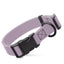 Dogline Biothane Waterproof Dog Collar with Quick Release Buckle Pastel Purple Dog Collars Dogline
