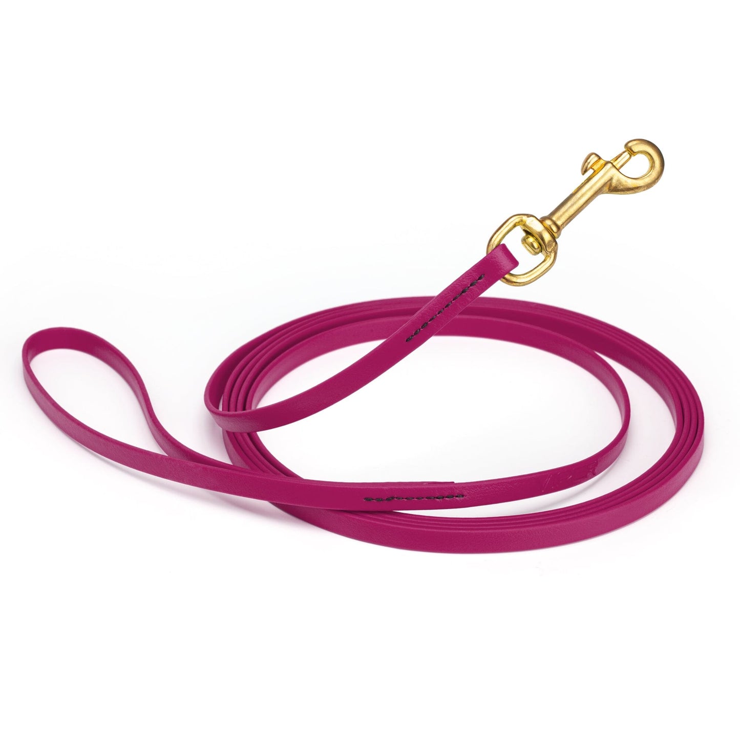 Viper Biothane Long Line 20 ft Lead with Brass Hardware Magenta Pink 3 8" Dog Leashes Dogline