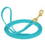 Viper Biothane Long Line 20 ft Lead with Brass Hardware Sky Blue 1 2" Dog Leashes Dogline