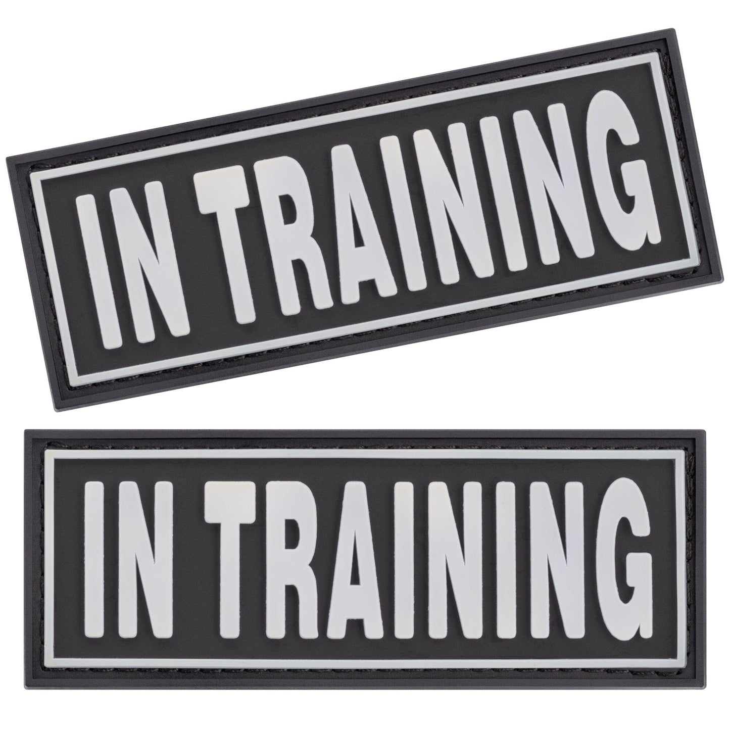 Dogline 3D Rubber Removable Patches for Dog Harness and Vest In Training Dog Patches Dogline