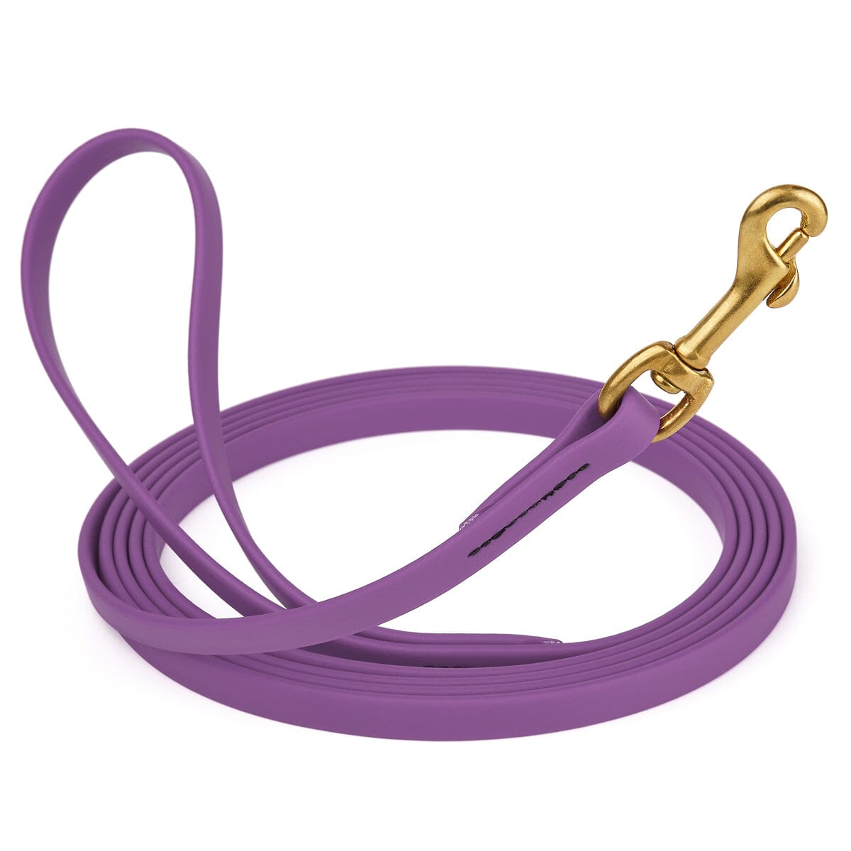 Viper Biothane Long Line 33 ft Lead with Brass Hardware Amethyst Purple 1 2" Dog Leashes Dogline