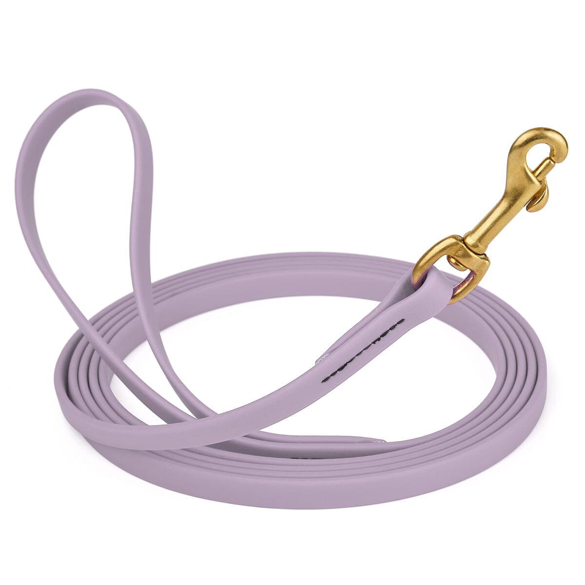 Viper Biothane Long Line 15 ft Lead with Brass Hardware Pastel Purple 1 2" Dog Leashes Dogline