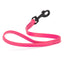 Biothane Waterproof Traffic Lead for Dogs, 2 ft Passionfruit Pink 2' 3 4" Dog Leashes Dogline