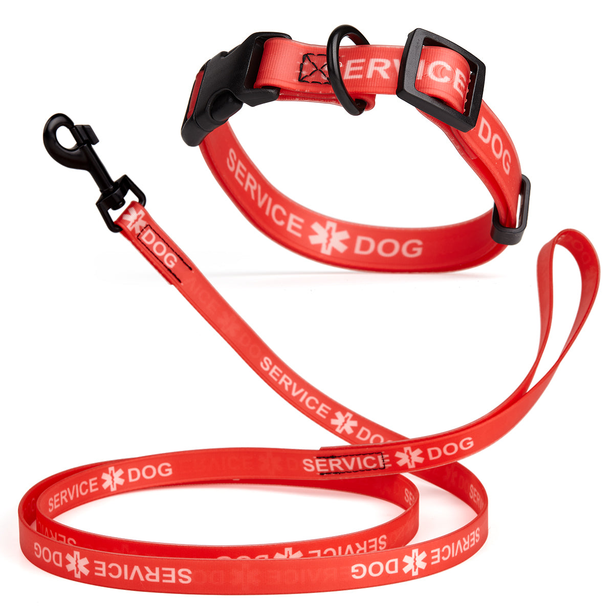 Biothane Service Dog Collar Or Leash Service Dogline