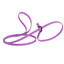 Biothane Slip Lead for Dogs, 5FT and 7FT Amethyst Purple 5' 3 8" Dog Leashes Dogline