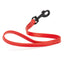 Biothane Waterproof Traffic Lead for Dogs, 2 ft Cherry Red 2' 3 4" Dog Leashes Dogline