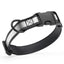 Dogline Biothane Reflective Dog Collar with Quick Release Buckle Black 12"-19" 3 4" Dog Collars Dogline